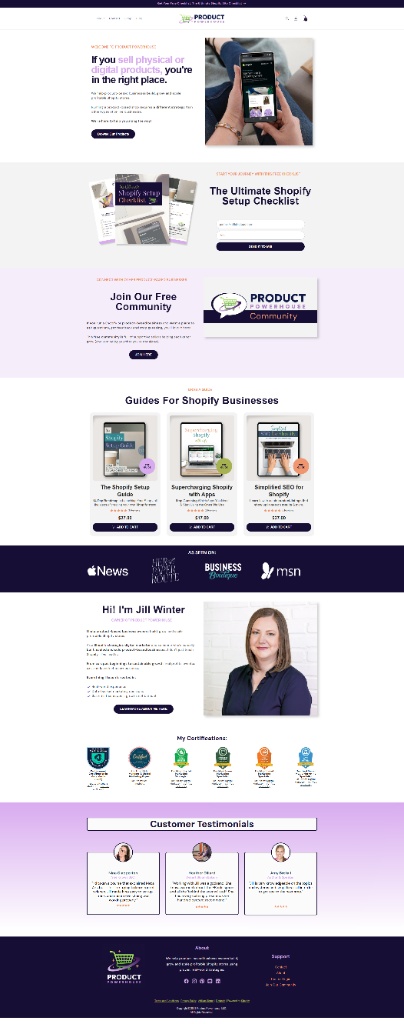 Jill Winter – Shopify Expert